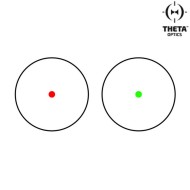 Dot Sight Reflex Black Theta Optics (tho-10-009054)