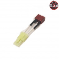 Connector Deans Female To Mini Tamiya Male Gun Five (gf-ip-013)