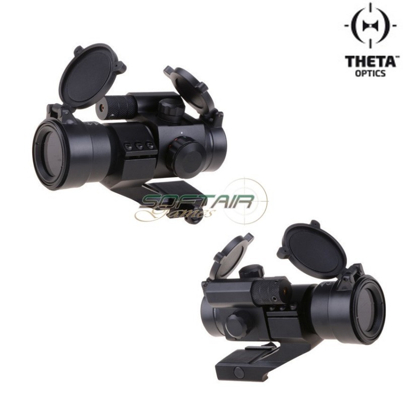 Dot Sight Battle Ii Reflex With Laser Black Theta Optics (tho-10-009072)