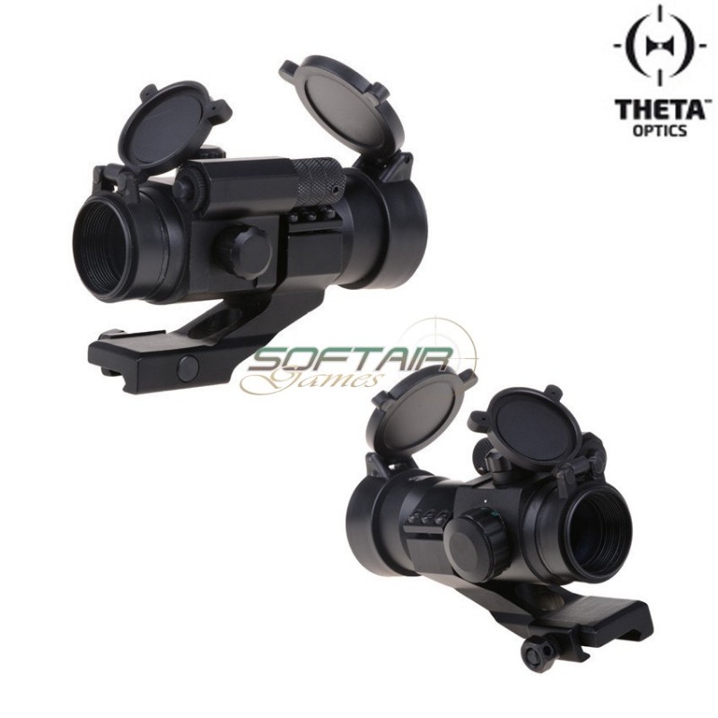 Dot Sight Battle Ii Reflex Con Laser Black Theta Optics (tho-10-009072)