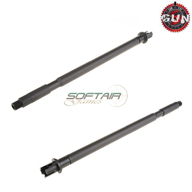 375mm Black Outer Barrel For Aeg Gun Five (gf-008506) 375mm Black Outer Barrel For Aeg Gun Five (gf-008506)