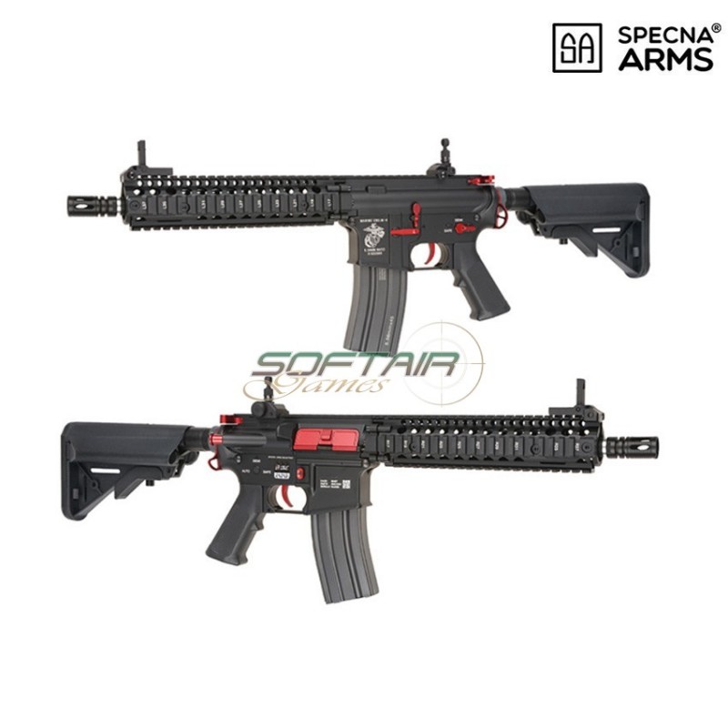 Electric Rifle Mk18 Carbine Red Edition Enter & Convert™ System Specna Arms® (spe-01-015910)