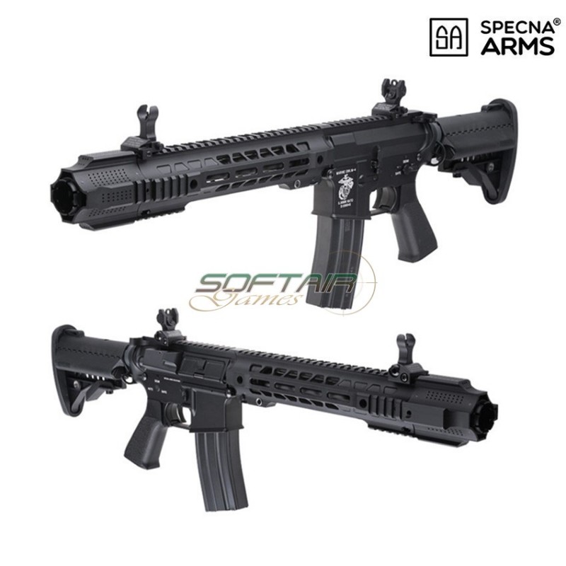 Fucile Elettrico Salient Type Sa-v39 Assault Black Enter & Convert™ System Specna Arms® (spe-01-019519)