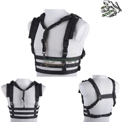 Dynamic Chest Rig Tactical Vest Black Frog Industries® (fi-013406-bk)