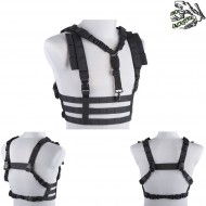 Dynamic Chest Rig Tactical Vest Black Frog Industries® (fi-013406-bk)