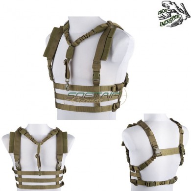 Dynamic Chest Rig Tactical Vest Olive Drab Frog Industries® (fi-013407-od)