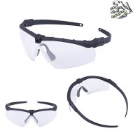 Occhiali Ultimate Black Frame & Clear Lense Frog Industries®  (fi-036260-bkcl) Occhiali Ultimate Black Frame & Clear Lense Frog Industries®  (fi-036260-bkcl)