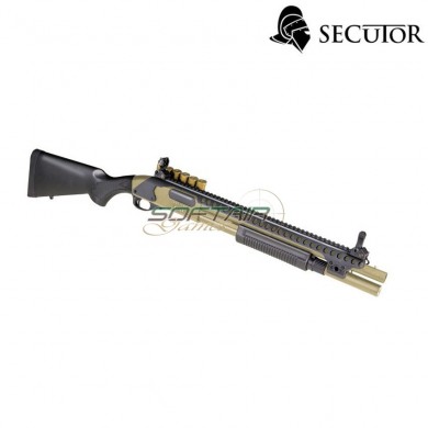 Gas Shotgun M870 Type Velites G-xi Two Tone Secutor (sr-sav0002)