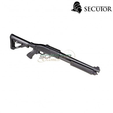 Gas Shotgun M870 Type Velites G-iii Black Secutor (sr-velites-g-iii-bk)