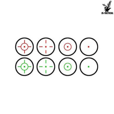 Dot 15x35 Reflex Dark Earth Js Tactical (js-15x35tan)