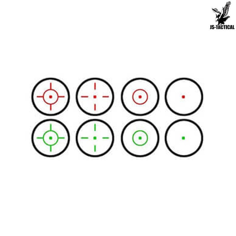 Dot 15x35 Reflex Dark Earth Js Tactical (js-15x35tan)