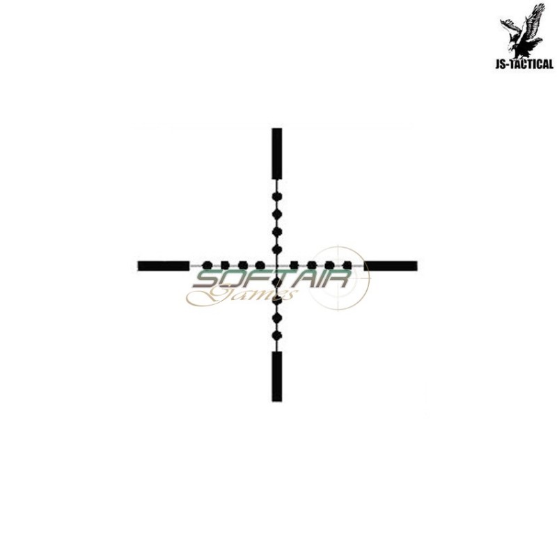 Scope 8-32x56 Mil-dot Black Js Tactical (js-8-32x56)
