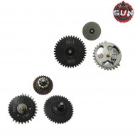 Steel Cnc Gears Set 18:1 Torque Speed For Sr25 Aeg Gun Five (gf-cl36) Steel Cnc Gears Set 18:1 Torque Speed For Sr25 Aeg Gun Five (gf-cl36)