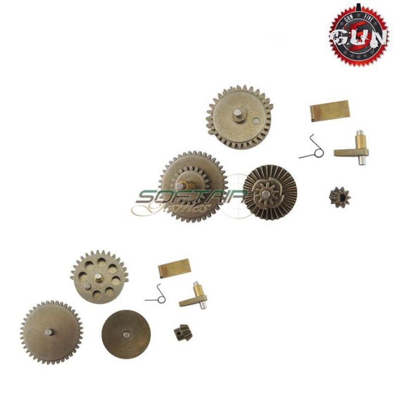 Complete Metal Gears Set Standard Original For Aeg Gun Five (gf-cl27)