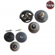 Set Ingranaggi Cuscinettati In Acciaio Cnc 18:1 Speed Per Aeg Gun Five (gf-cl23) Set Ingranaggi Cuscinettati In Acciaio Cnc 18:1 Speed Per Aeg Gun Five (gf-cl23)