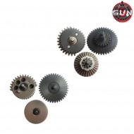 Set Ingranaggi Integrated In Acciaio Cnc 18:1 Speed Per Aeg Gun Five (gf-cl16) Set Ingranaggi Integrated In Acciaio Cnc 18:1 Speed Per Aeg Gun Five (gf-cl16)