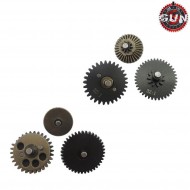Set Ingranaggi Tenacity Albero Da 4mm In Acciaio Cnc 32:1 High Torque Per Aeg Gun Five (gf-cl10)