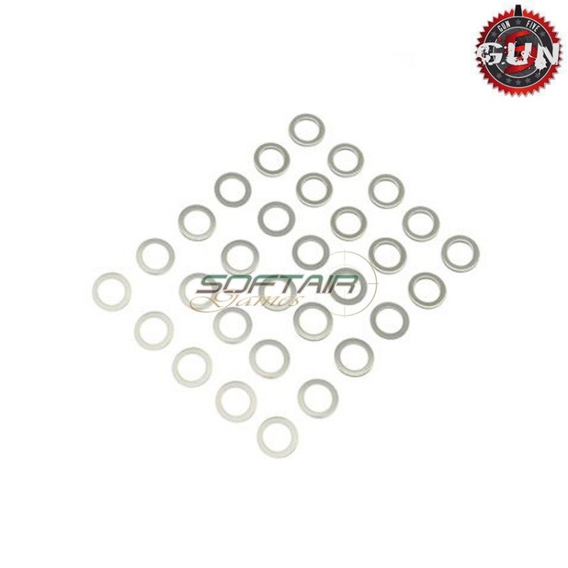 Set Spessori 0.1/0.3/0.5 Per Ingranaggi Con Albero Da 4mm Gun Five (gf-m137) Set Spessori 0.1/0.3/0.5 Per Ingranaggi Con Albero Da 4mm Gun Five (gf-m137)