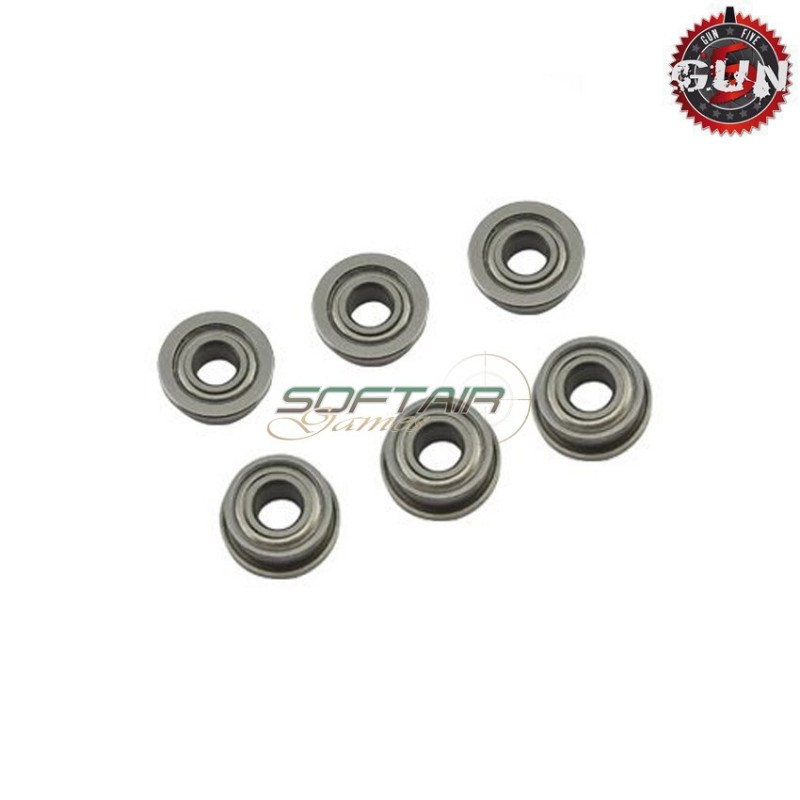 Boccole Cuscinettate Da 7mm In Acciaio Gun Five (gf-m152)
