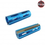 Lightweight Aluminum Piston 14 Cnc Half Teeth For Aeg Gun Five (gf-m181b)