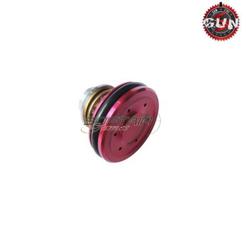 Bearing Aluminum Cnc Piston Head Type 2 Single O-ring For Aeg Gun Five (gf-m166a) Bearing Aluminum Cnc Piston Head Type 2 Single O-ring For Aeg Gun Five (gf-m166a)