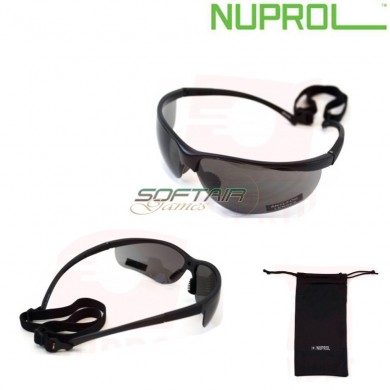 Occhiali Spec Ops Black Frame & Smoke Lense Nuprol (nu-6041-bksm)