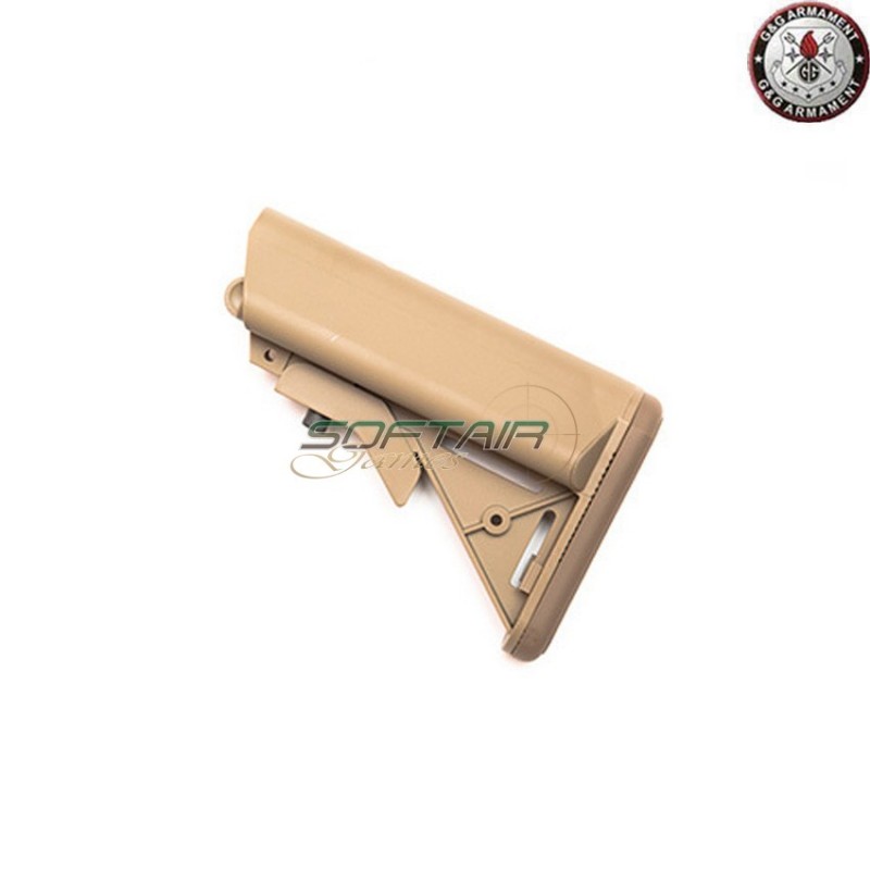 Calcio Crane Sopmod Dark Earth Per M4/m16 G&g (gg-2-de)