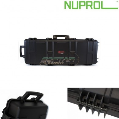 Tactical Large Carrying Case Pvc Injection Black Wave Version Nuprol (nu-nhc-01-blk)