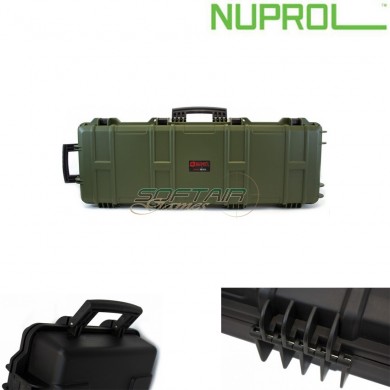 Tactical Large Carrying Case Pvc Injection Green Wave Version Nuprol (nu-nhc-01-grn)