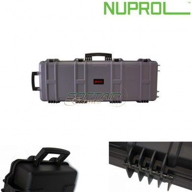Tactical Large Carrying Case Pvc Injection Grey Wave Version Nuprol (nu-nhc-01-gry)