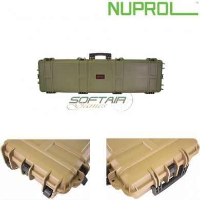 Tactical X-large Carrying Case Pvc Injection Green Wave Version Nuprol (nu-nhc-03-grn)