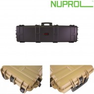 Tactical X-large Carrying Case Pvc Injection Black Pnp Version Nuprol (nu-nhc-05-blk)