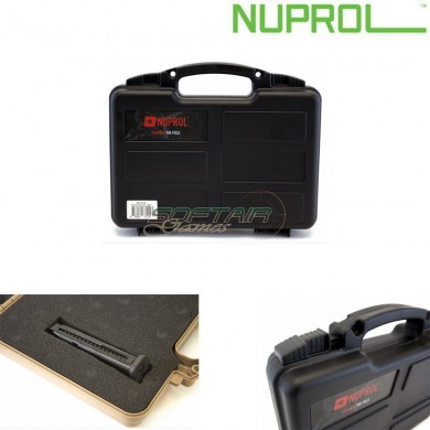 Tactical Small Carrying Case Pvc Injection Black Pnp Version Nuprol (nu-nhc-06-blk)