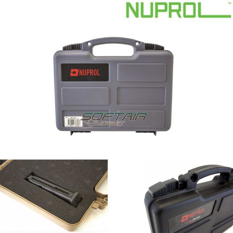 Tactical Small Carrying Case Pvc Injection Grey Pnp Version Nuprol (nu-nhc-06-gry)