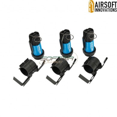 Limited Edition Combo Pack 3x Granata Cyclone Ad Impatto Airsoft Innovation (ai-cyclone-pack)