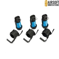 Limited Edition Combo Pack 3x Granata Cyclone Ad Impatto Airsoft Innovation (ai-cyclone-pack)