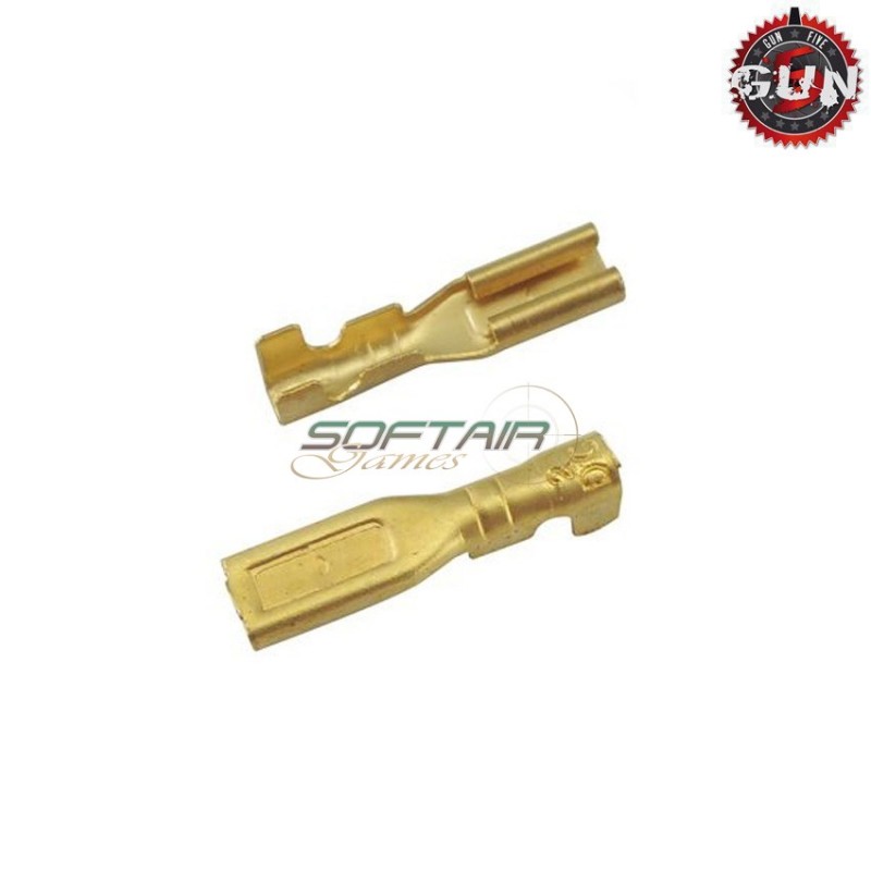Set 2 Pezzi Connettori Motore Femmina Gun Five (gf-m167) Set 2 Pezzi Connettori Motore Femmina Gun Five (gf-m167)