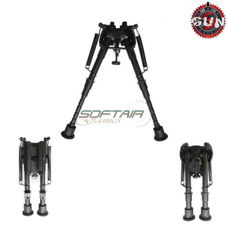 Bipiede Harris Style 9" Per 20mm Weawer Gun Five (gf-bp-007) Bipiede Harris Style 9" Per 20mm Weawer Gun Five (gf-bp-007)