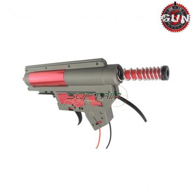 Complete Gearbox 8mm Ver.2 Qd M4/m16 Back Version Gun Five (gf-db038)