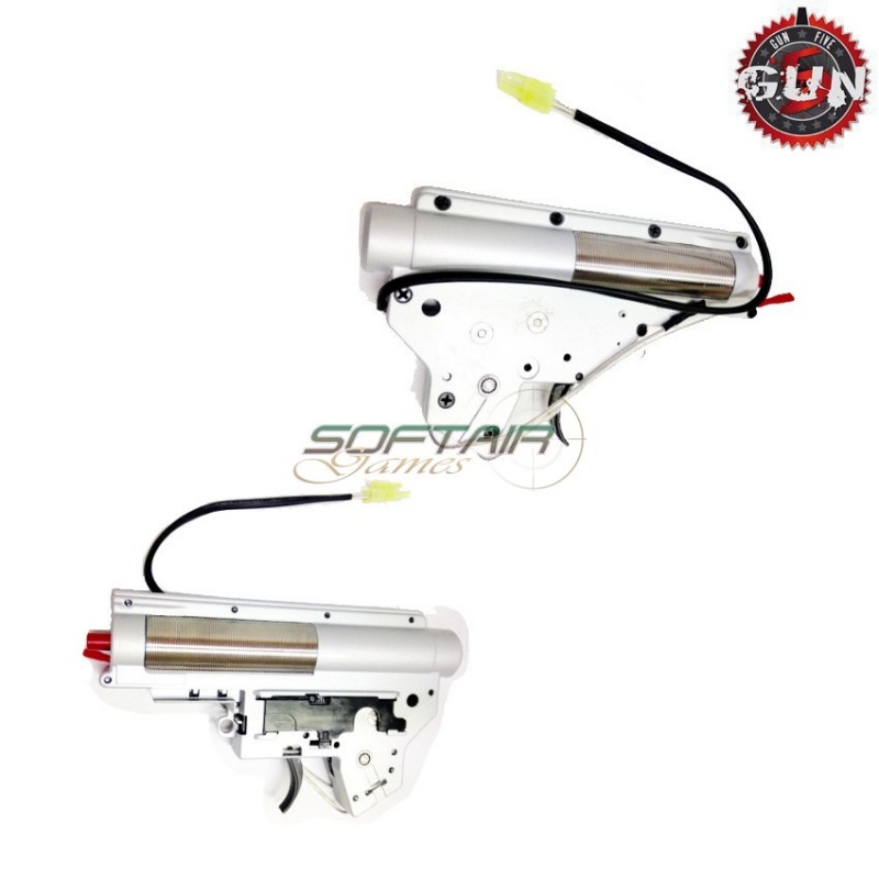 Complete Strong Gearbox 8mm Ver.2 Qd M4/m16 Back Version Gun Five (gf-m21) Complete Strong Gearbox 8mm Ver.2 Qd M4/m16 Back Version Gun Five (gf-m21)