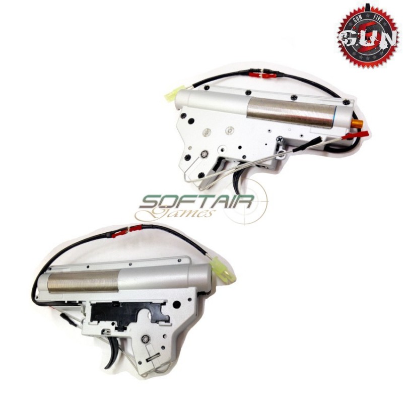 Complete Strong Gearbox 8mm Ver.2 Qd M4/m16 Front Version Gun Five (gf-m14) Complete Strong Gearbox 8mm Ver.2 Qd M4/m16 Front Version Gun Five (gf-m14)