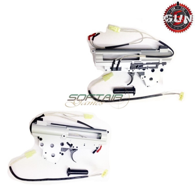 Gearbox Shell 8mm Ver.3 Qd Ak Back Version Gun Five (gf-a49r)