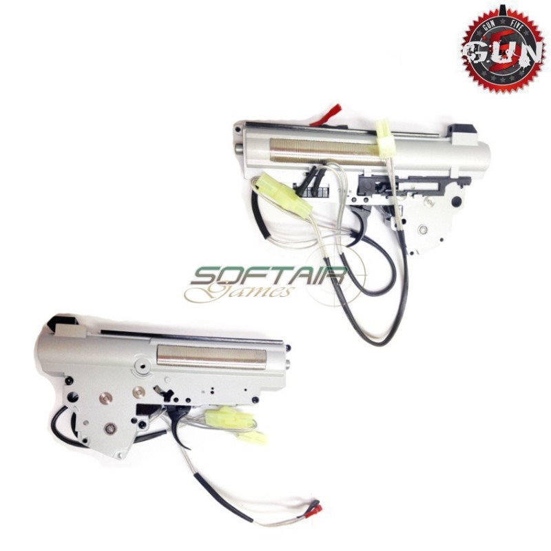 Complete Strong Gearbox 8mm Ver.3 Qd Ak Back Version Gun Five (gf-a52r) Complete Strong Gearbox 8mm Ver.3 Qd Ak Back Version Gun Five (gf-a52r)