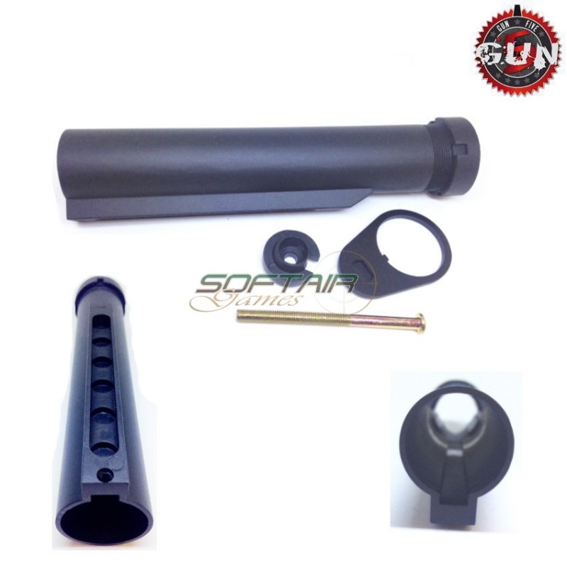 Tubo Calcio Black In Metallo Per M4/m16 Gun Five (gf-m169)