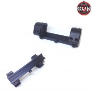 Mount For 11mm Rail Scope 25mm Black Gun Five (gf-qp0001)
