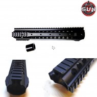 Alluminio Aeg Handguard Urx3 M4 Style Black 12" Gun Five (gf-qp0027)