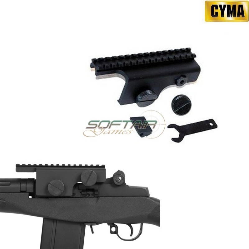 M14 Slitta 20mm Per Ottica Cyma (c40)