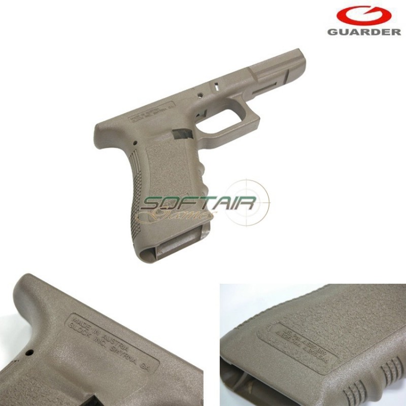 Frame Tan For Glock Marui 17/18 Guarder (glk-19-tan)