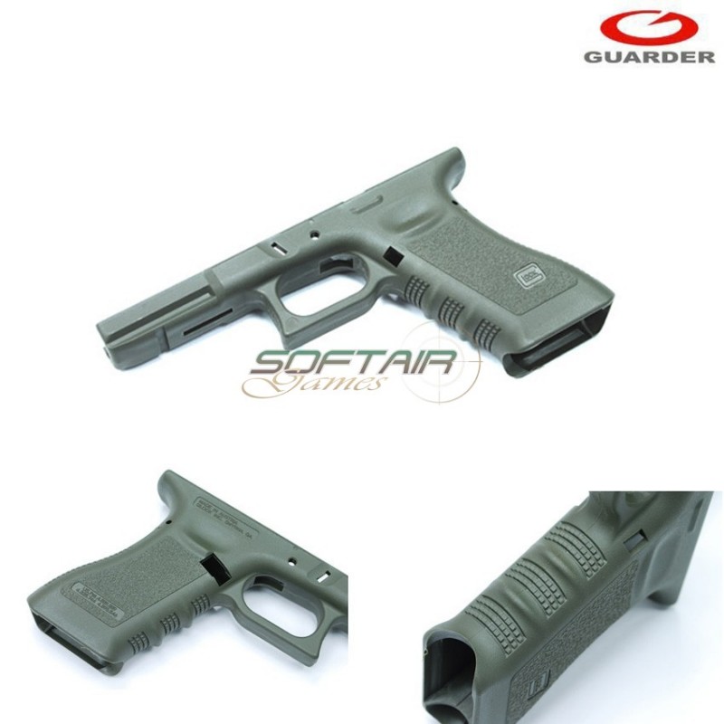 Frame Olive Drab For Glock Marui 17/18 Guarder (glk-19-od)