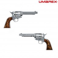 Co2 Pistol Revolver Legend Wester Cowboy Nickel Umarex (um-21134) Co2 Pistol Revolver Legend Wester Cowboy Nickel Umarex (um-21134)